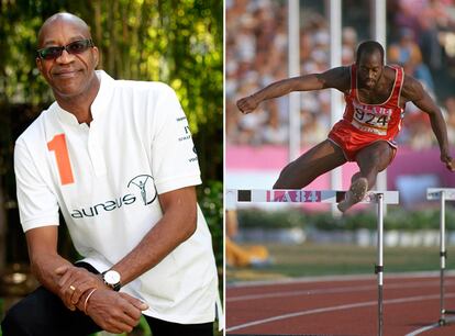 Edwin Moses, en mayo en Madrid y en los 400m vallas de Los Ángeles 1984.