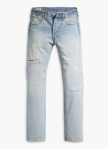 JEANS LIGHTWEIGHT TRANSITIONAL LEVI'S® 501® ORIGINAL DE ALGODÓN