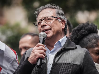 Gustavo Petro, en Bogotá, el pasado 7 de Junio del 2023.