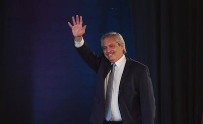 El presidente argentino, Alberto Fernández.