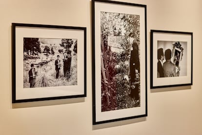 Imagen de una pequeña muestra de la exposición sobre Enrique Metinides que se inaugura este sábado.
