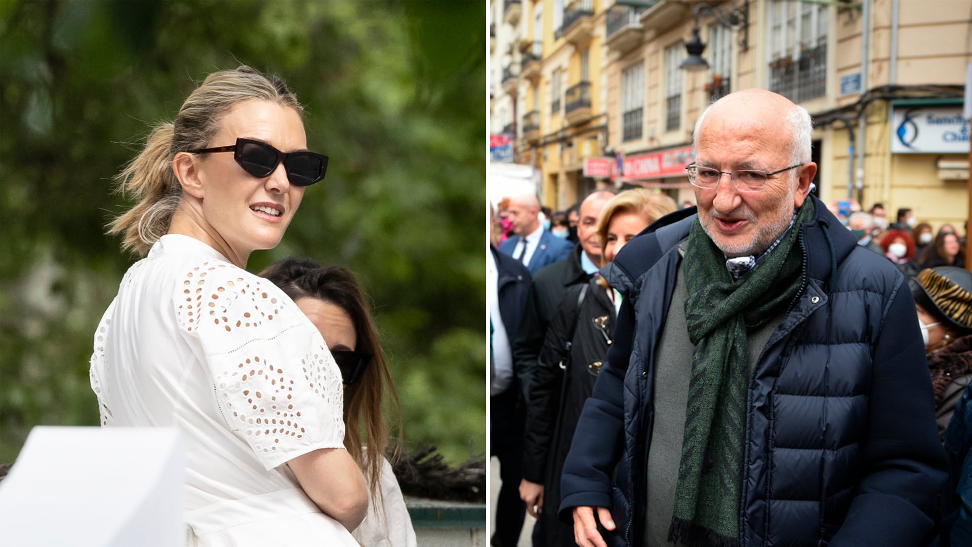 Marta Ortega, presidenta de Inditex Y Juan Roig, presidente de Mercadona.