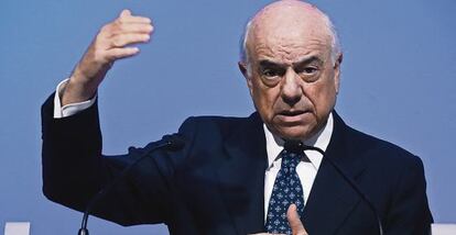 El presidente del BBVA, Francisco González.