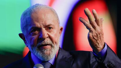 El presidente Lula habla durant un acto público el pasado 11 de junio en Río de Janeiro (Brasil).