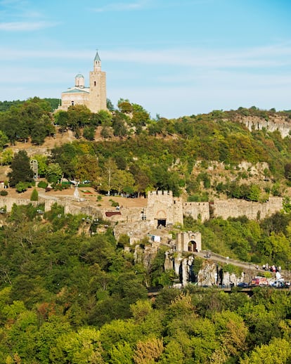 La fortaleza Tsarevets.