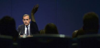 Mark Carney, gobernador del Banco de Inglaterra.