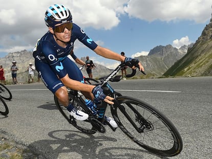 Enric Mas durante el Tour de Francia.