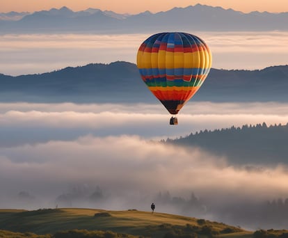 Planear en globo aerostático sobre paisajes únicos es una de esas experiencias a realizar una vez en la vida.