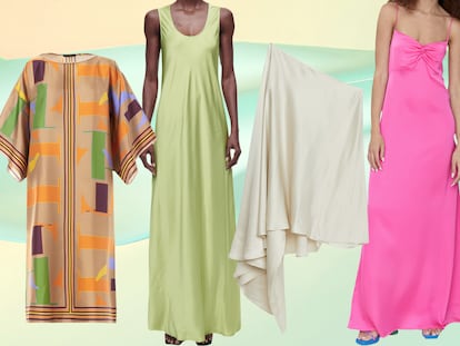 Ligeros y sofisticados: los vestidos de satén como arma de estilo para el verano