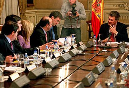 El ministro Jesús Posada presidió ayer la Conferencia Sectorial de Asuntos Europeos.