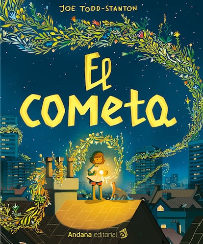 Portada del libro 'El cometa', de Joe Todd-Stanton, editorial Andana.