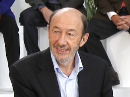 Alfredo P&eacute;rez Rubalcaba.