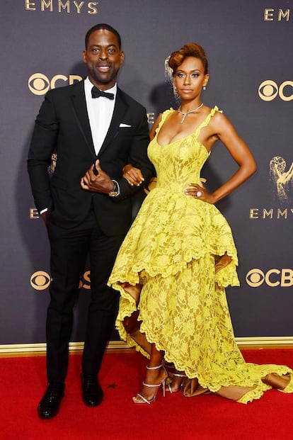 Sterling K. Brown y Ryan Michelle Bath.