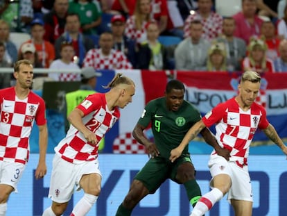 Croacia se enfrenta a Nigeria en el partido del Mundial de Rusia 2018