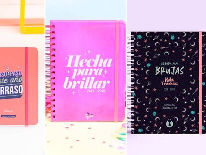 Agendas de Mr. Wonderful, La Vecina Rubia o Bebi Fernández para la vuelta al cole.