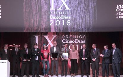 Una imagen de la edición anterior de la entrega de premios.