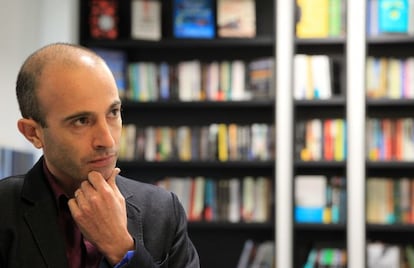 Yuval Noah Harari, el pasado jueves en Madrid