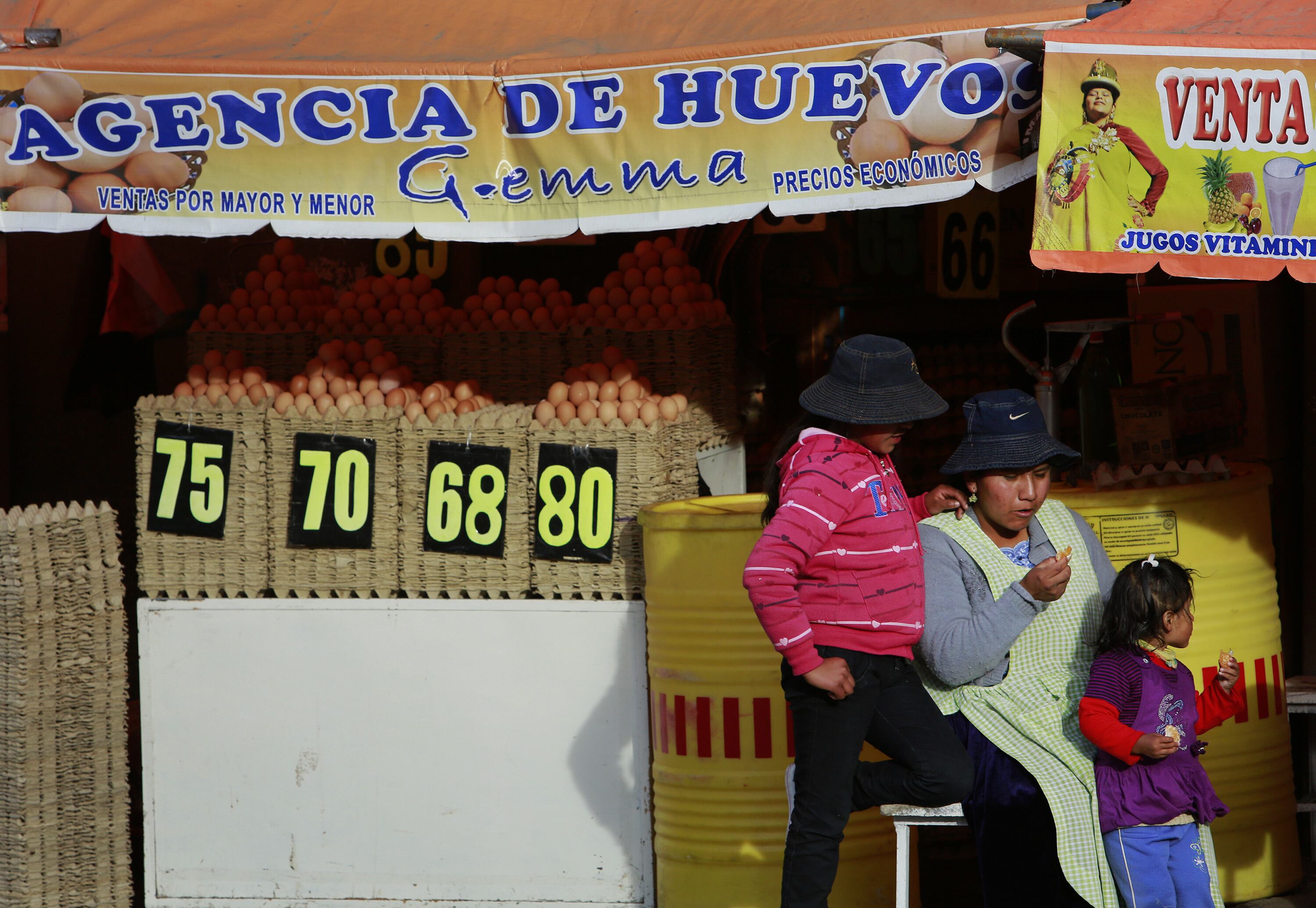 Bolivia entra al club sudamericano de los países con mayor inflación