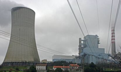 Central t&eacute;rmica de Meirama, en Cerceda ( A Coru&ntilde;a). 