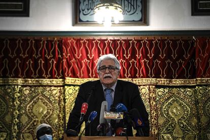 El rector de la Gran Mezquita de París, Chems-Eddine Hafiz, el pasado noviembre.