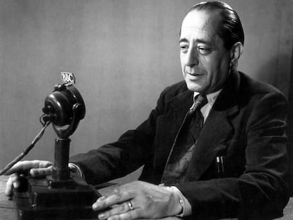El escritor Arturo Barea.