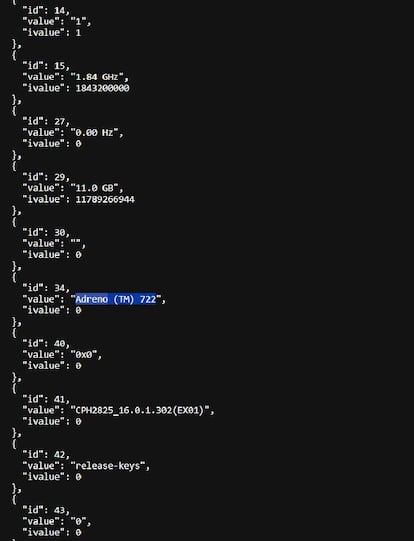 Datos OPPO Reno15 global en Geekbench