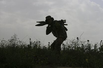 Operación militar llevada a cabo por las fuerzas de seguridad iraquíes y las fuerzas de movilización popular aliadas para recuperar la ciudad de Besher del control del Estado Islámico, al norte de Bagdad, Irak.