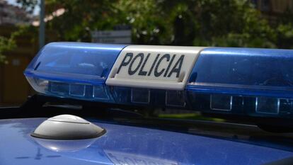 Un coche de polícía, en una imagen de archivo.