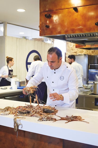 «Transformamos el mar para que te lo comas de una manera diferente», dice el chef.