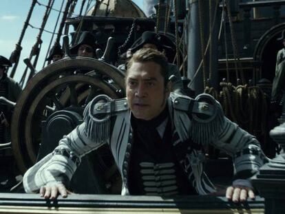 Javier Bardem em 'Piratas do Caribe'