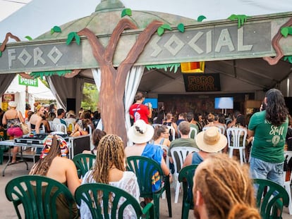 Foro Social del Rototom Sunsplash.