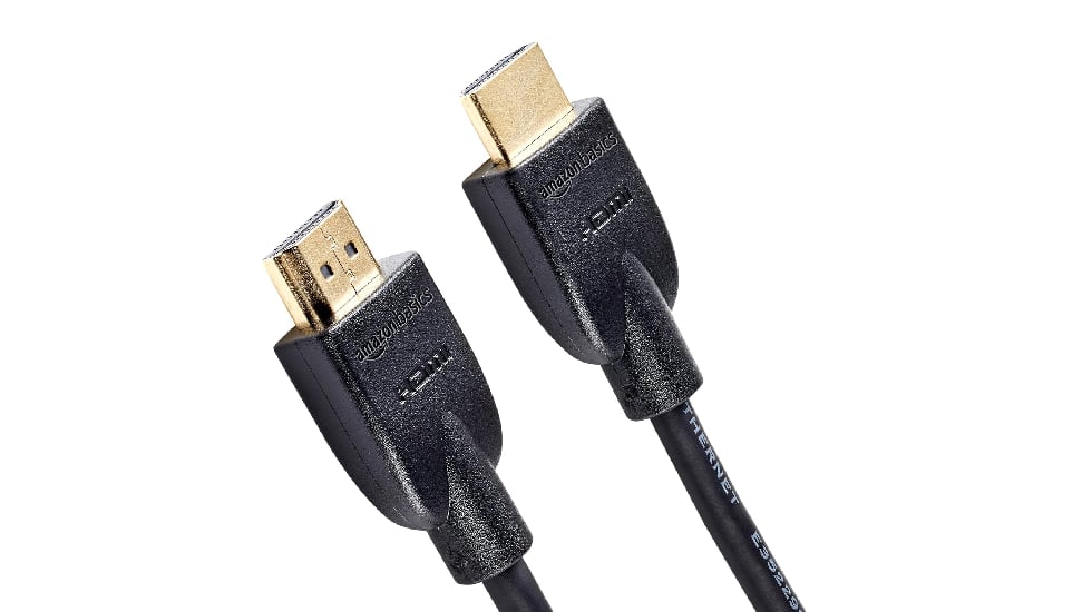 Detalle de los extremos de este cable HDMI superventas.