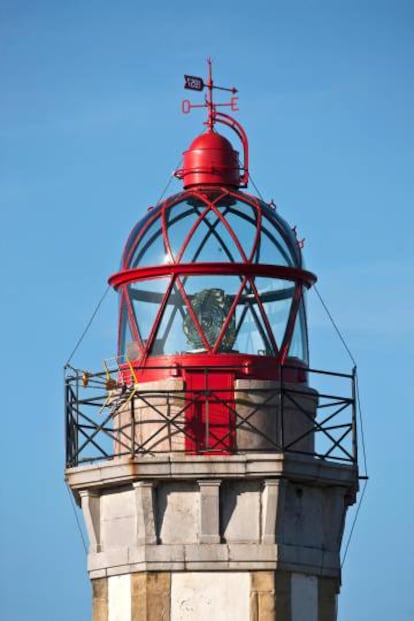 El faro de Higer, en Hondarribia (Gipuzkoa).