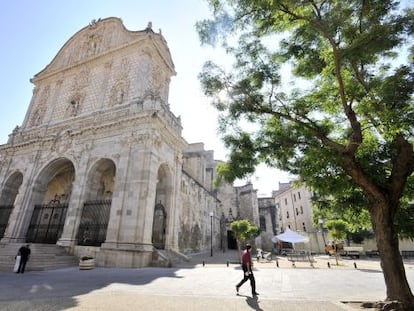 La catedral de San Nicolás, en Sassari (Cerdeña).