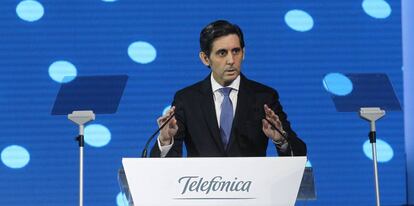 José María Álvarez-Pallete, presidente de Telefónica.