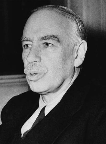 El economista John Maynard Keynes.