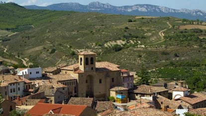 Panor&aacute;mica del muncipio de Bargota, a 70 kil&oacute;metros de Pamplona.