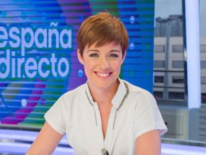 Marta Solano, presentadora del programa de TVE &#039;Espa&ntilde;a Directo&#039;. 