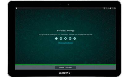 La versión de WhatsApp para tabletas estaría en desarrollo