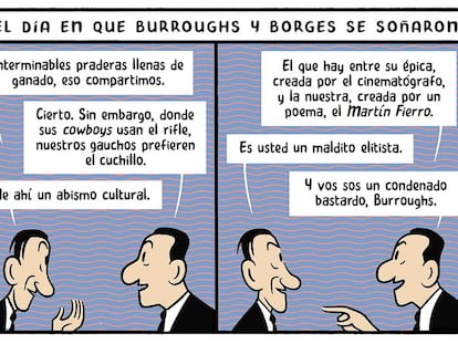 Trampantojo: El día en que Burroughs y Borges se soñaron