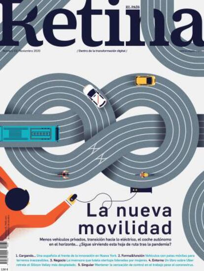 El sabado 24 de octubre se reparte la Revista Retina gratis con El País