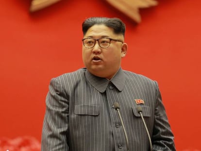 O líder norte-coreano, Kim Jong-un.