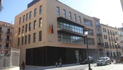 Nuevo retén de Policía Local y Bomberos en Ciutat Vella de Valencia.