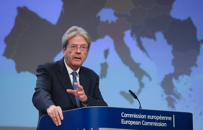 El comisario europeo de Economía, Paolo Gentiloni, el 15 de noviembre en Bruselas.