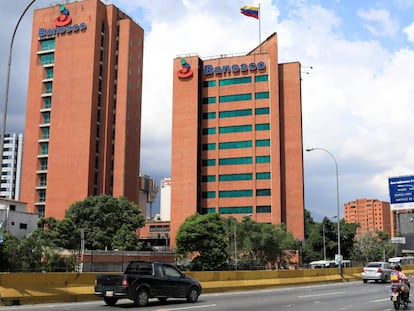 A sede de Banesco em Caracas.