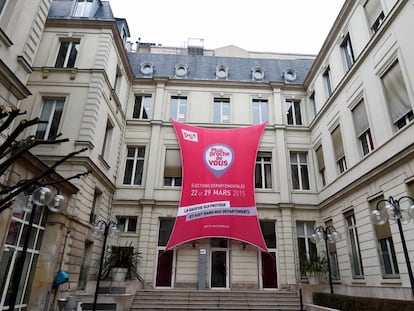 Sede del Partido Socialista franc&eacute;s en Par&iacute;s