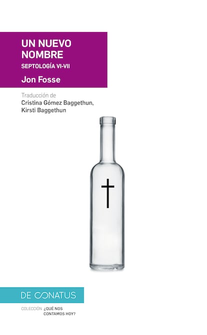 Portada de 'Un nuevo nombre: Septología VI-VII', de Jon Fosse, editado por De Conatus.