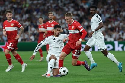 Un partido de la primera jornada de la Liga de Campeones que Real Madrid y Vfb Stuttgart