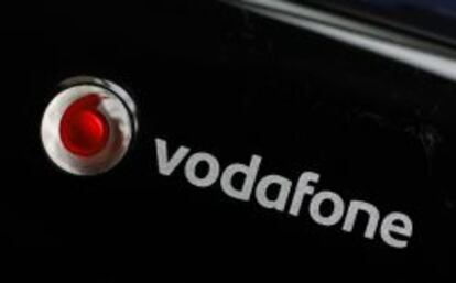 Logo de Vodafone.