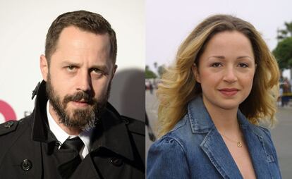 El actor Giovanni Ribisi y su hermana melliza Marissa, quien también se dedica a la interpretación.